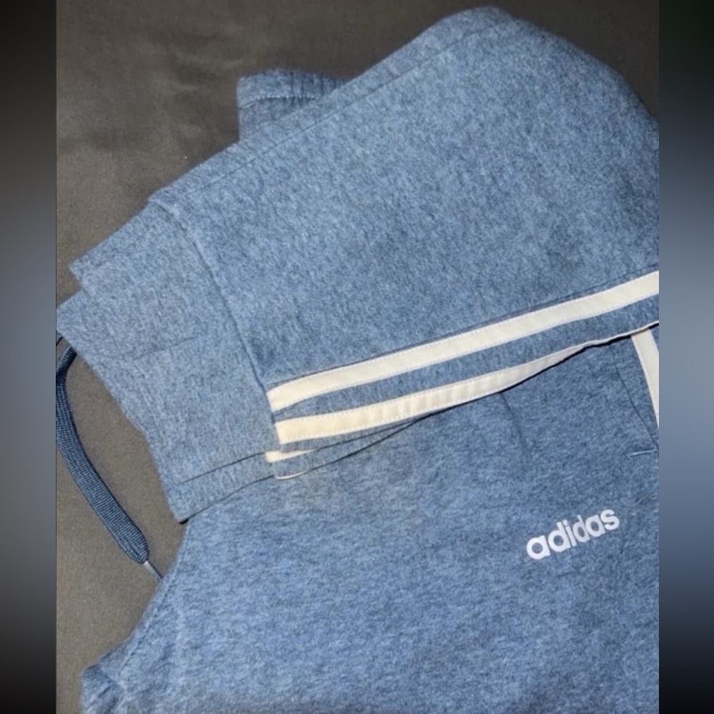 SOLD Navy Blue jogger track pants, size medium, gently worn/ like new.